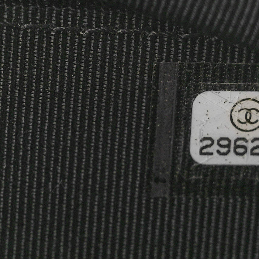 Chanel Lambskin CC Small Octagon Camera Case Black 7 of 10