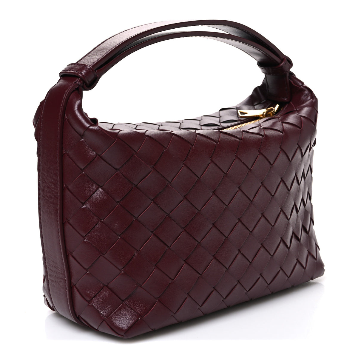 Calfskin Nappa Intrecciato Mini Wallace Barolo