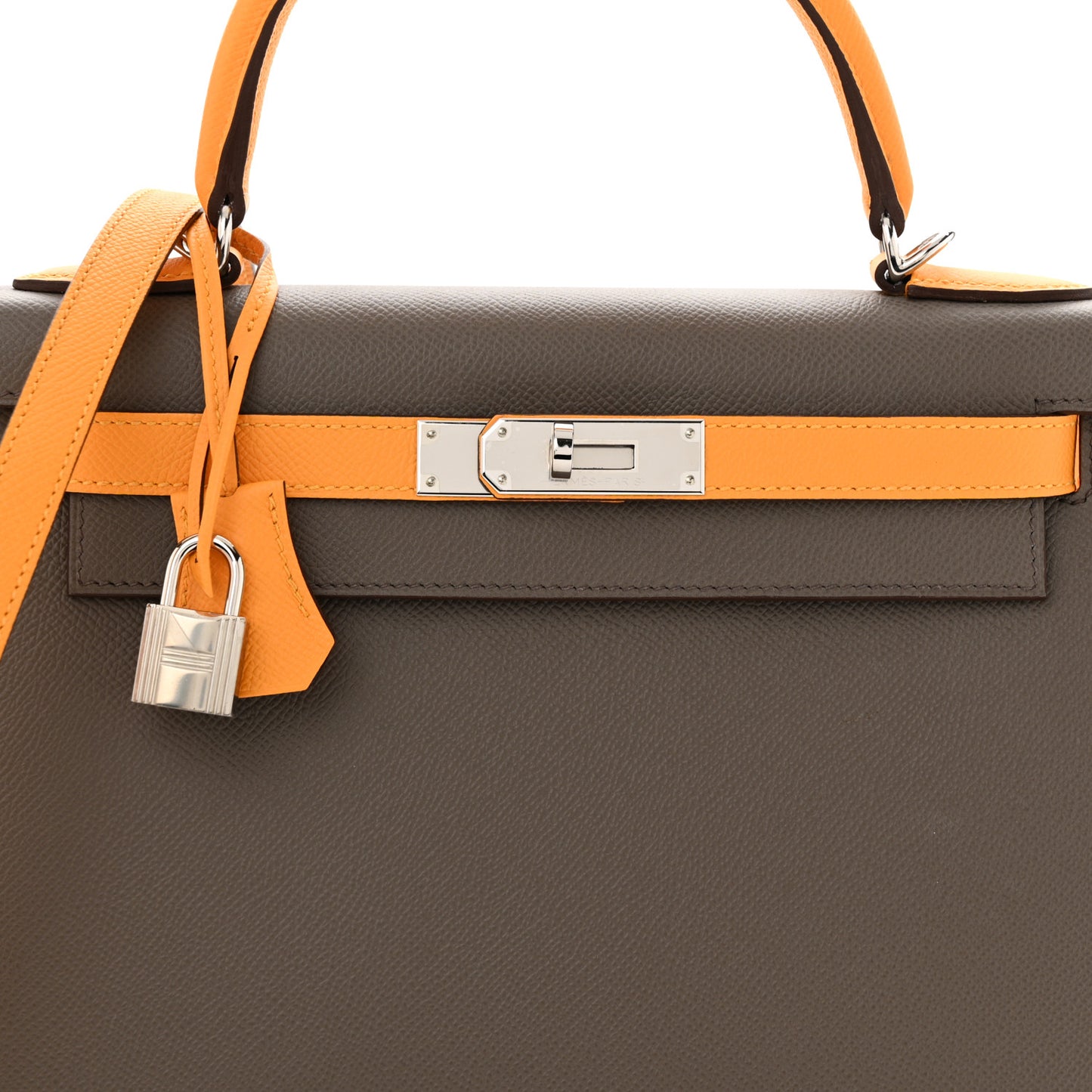 Epsom Horseshoe Kelly Sellier 28 Etain Jaune D'or