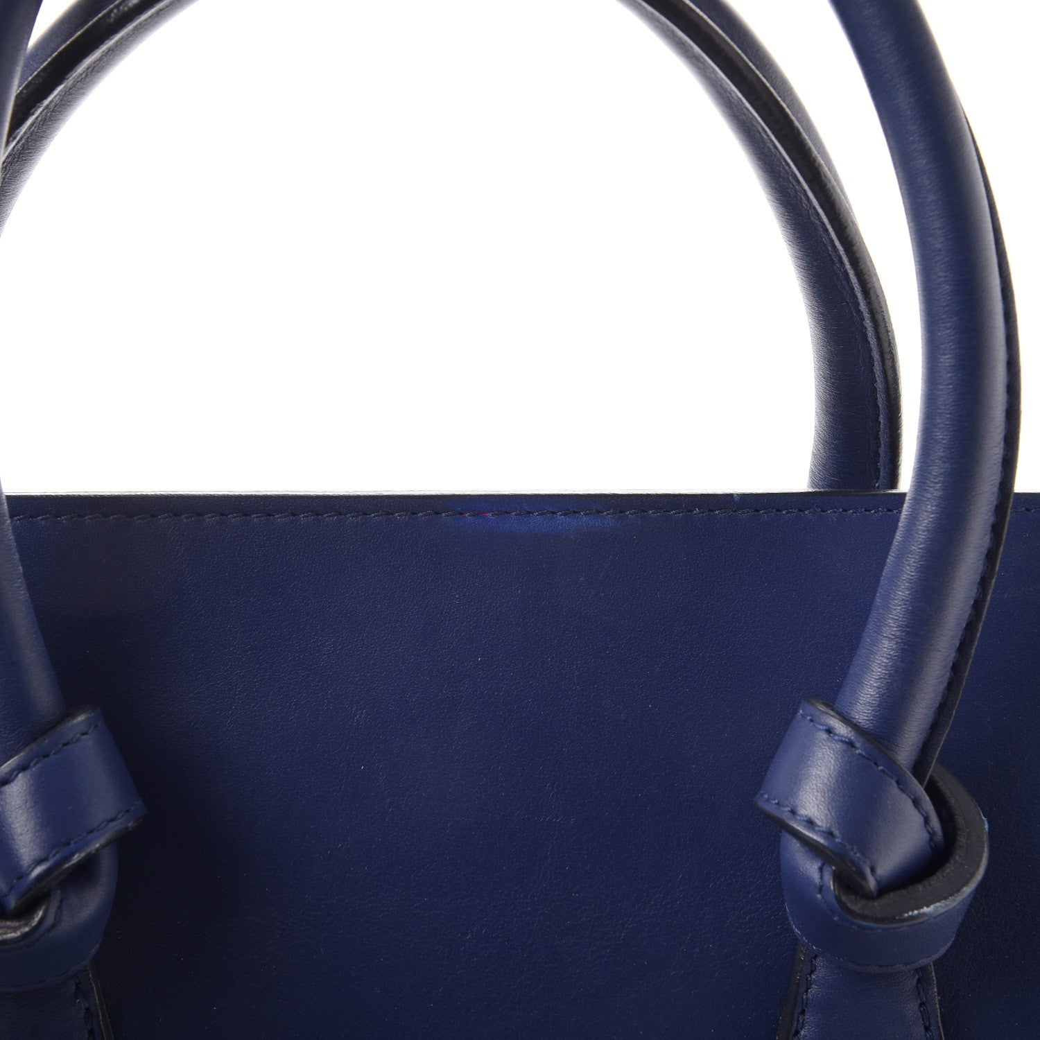 Celine Smooth Calfskin Small Tie Knot Tote Dark Indigo 20 of 23