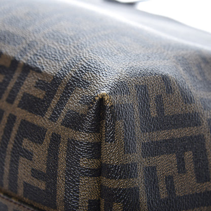 Fendi Zucca Spalmati Small Roll Tote Tobacco Moro 10 of 12