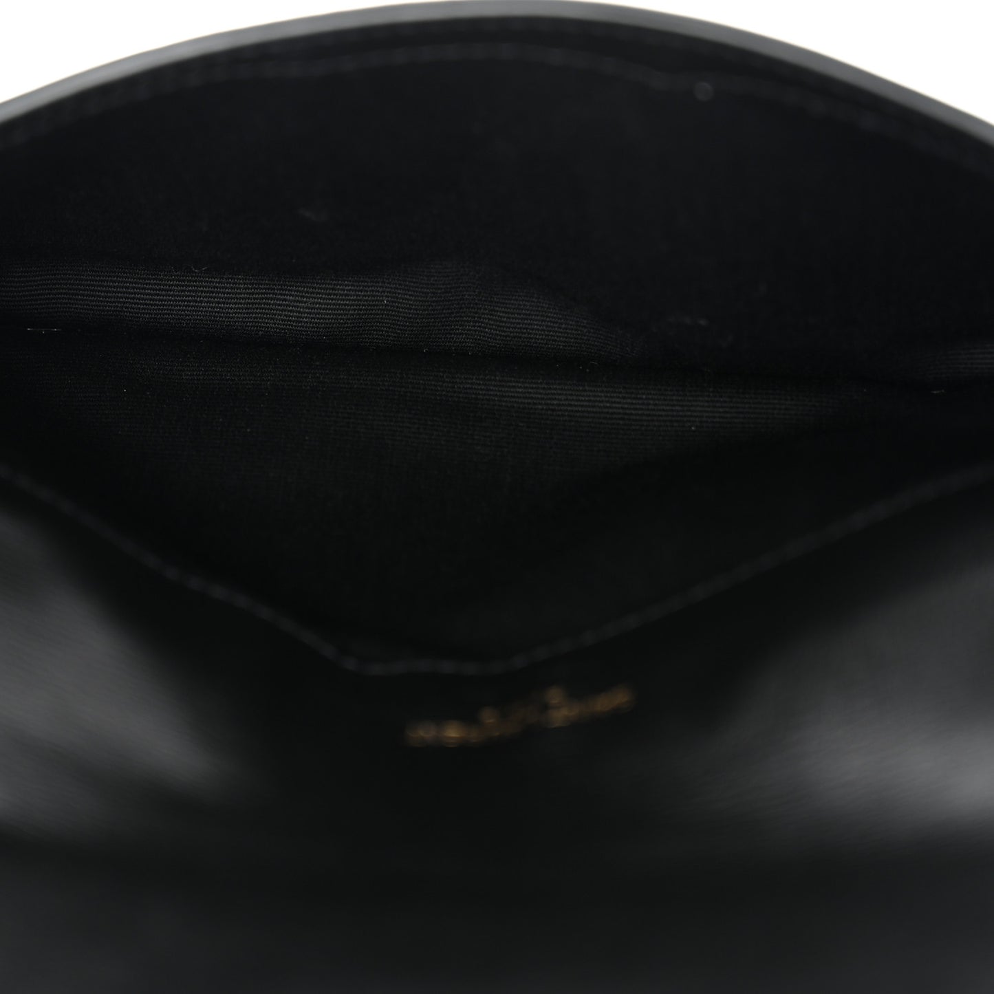 Calfskin Monogram Cassandre Phone Holder With Strap Black
