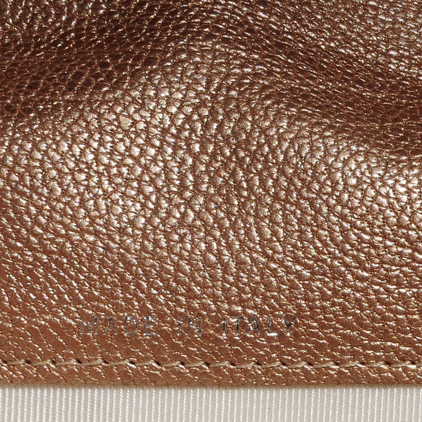 Diamond Stitched Yen Wallet Silver