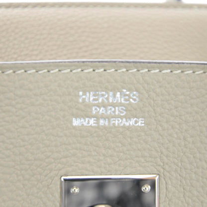 Hermes Togo Birkin 35 Gris Tourterelle 9 of 11