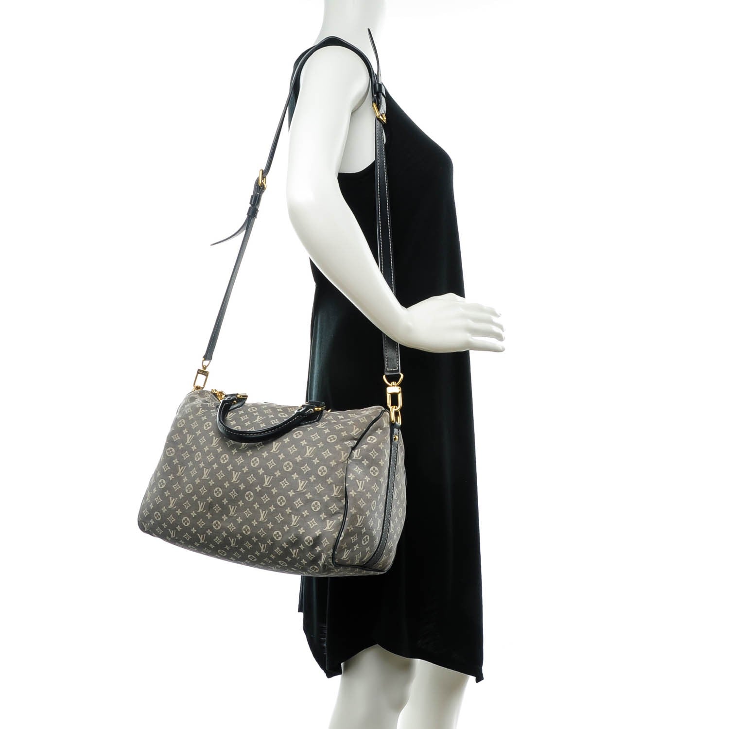 Louis Vuitton Monogram Idylle Speedy Bandouliere 30 Encre 2 of 11