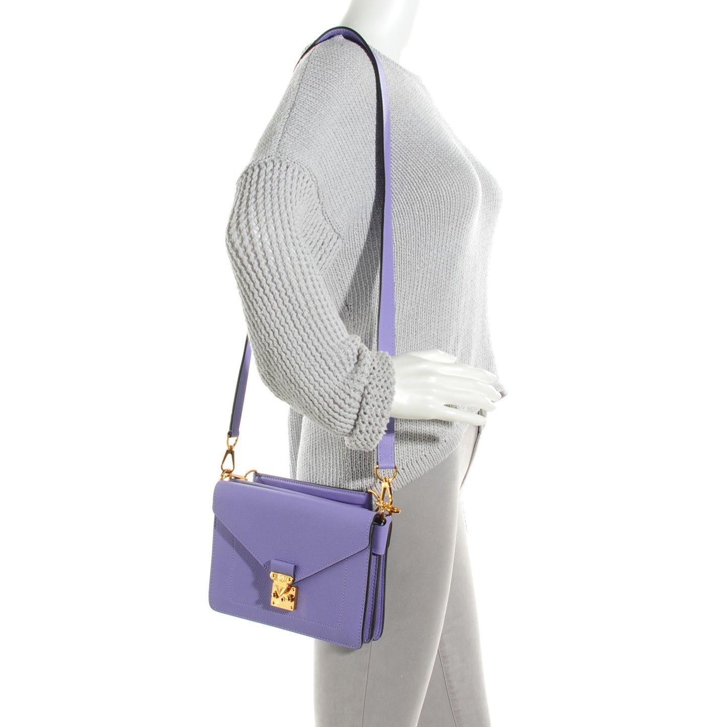 Veau Cachemire Biface Lilac