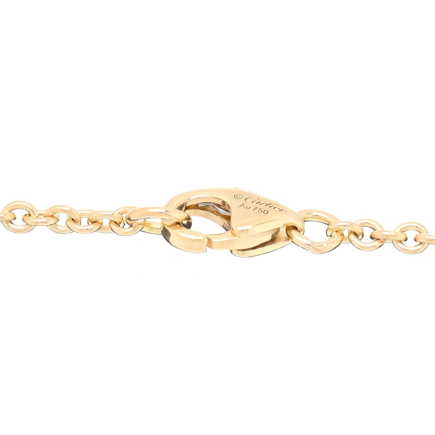 Cartier 18K Yellow Gold Interlocking LOVE Bracelet 3 of 3