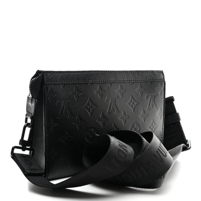 Louis Vuitton Calfskin Monogram Shadow Gaston Wearable Wallet 3 of 10