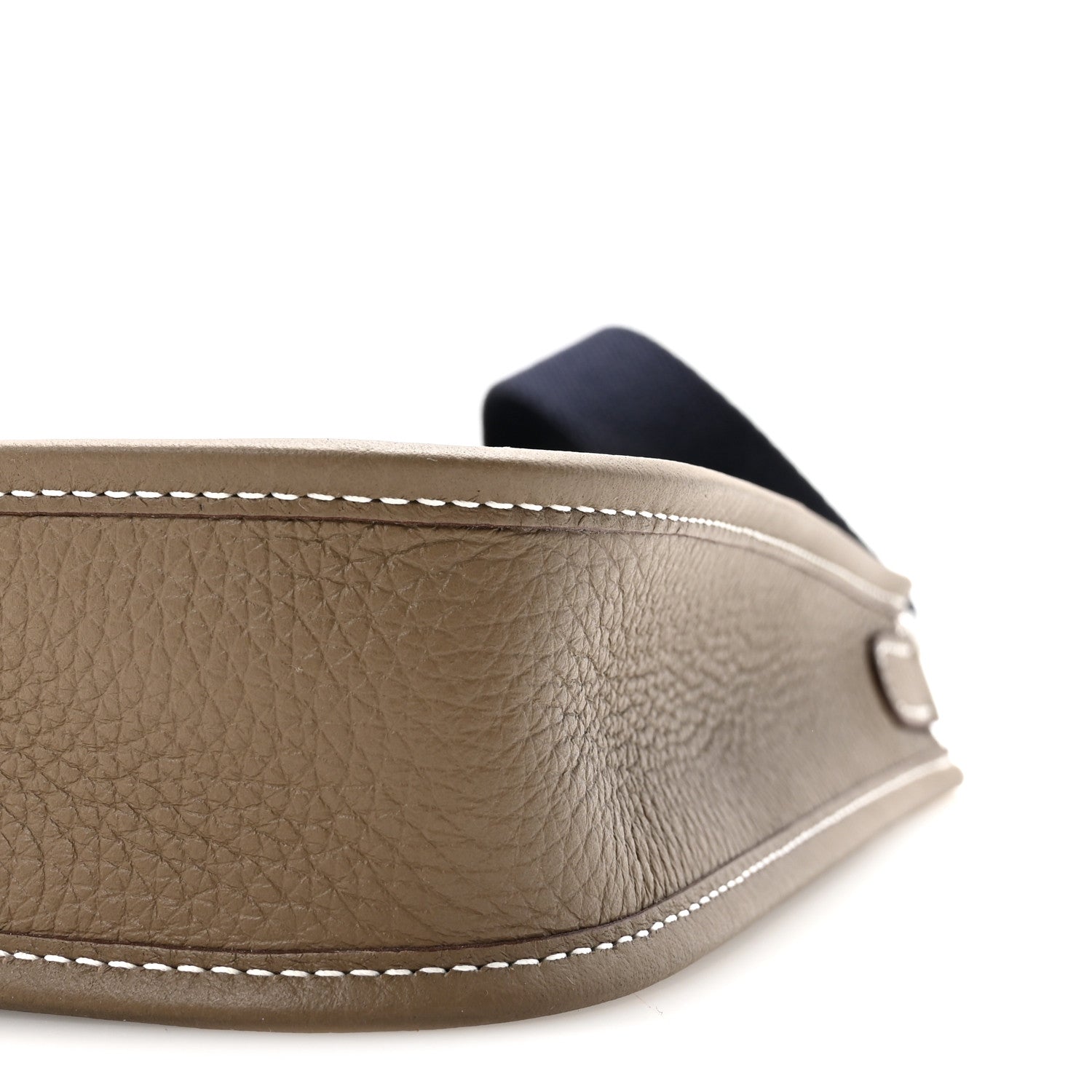 Hermes Taurillon Clemence Amazone Evelyne TPM Etoupe Bleu Indigo 9 of 10