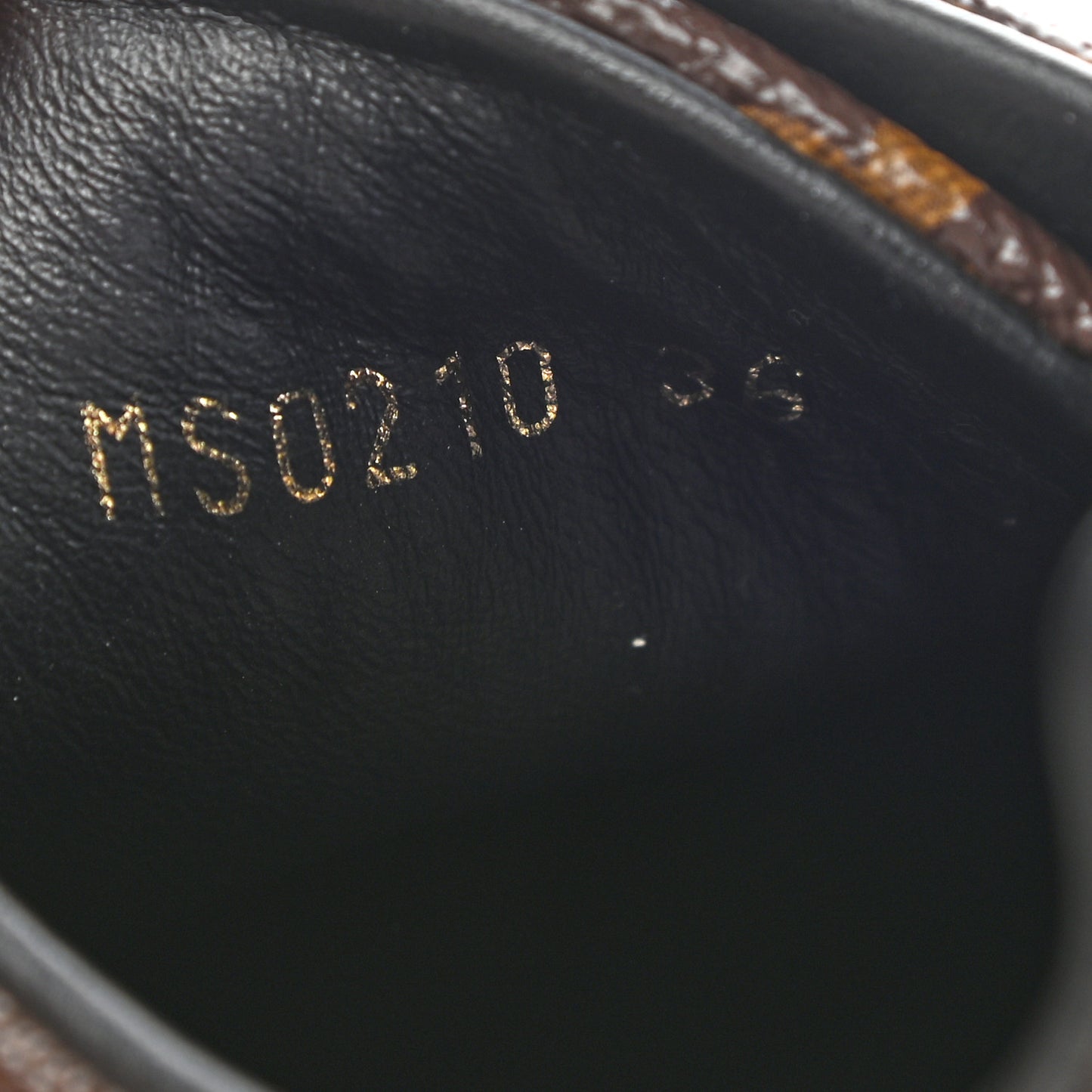 Patent Monogram Frontrow Sneakers 36