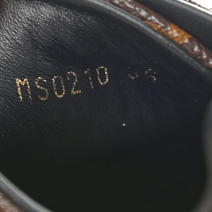 Louis Vuitton Patent Monogram Frontrow Sneakers 36 8 of 9