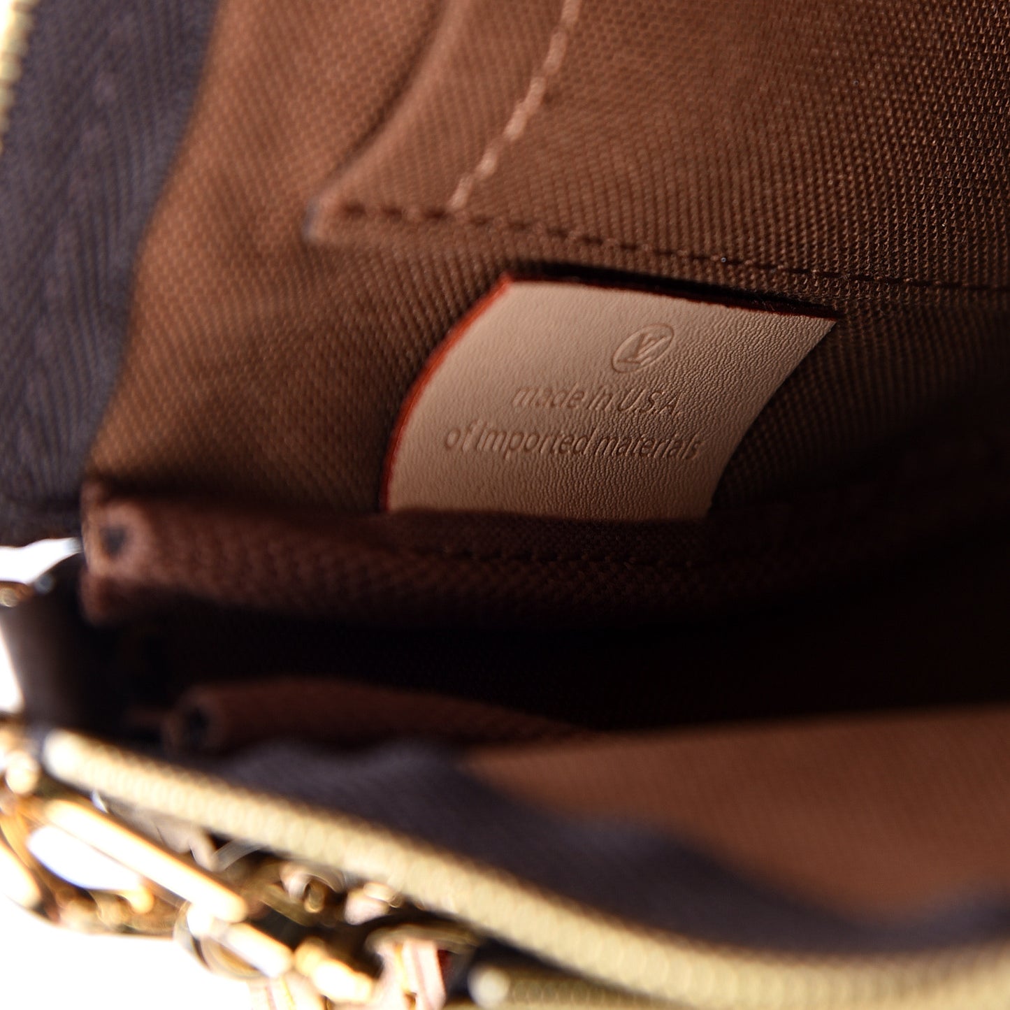 Monogram Multi Pochette Accessories Kaki