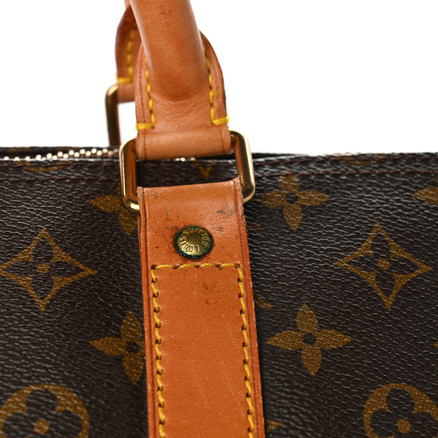 Louis Vuitton Monogram Keepall Bandouliere 55 15 of 17