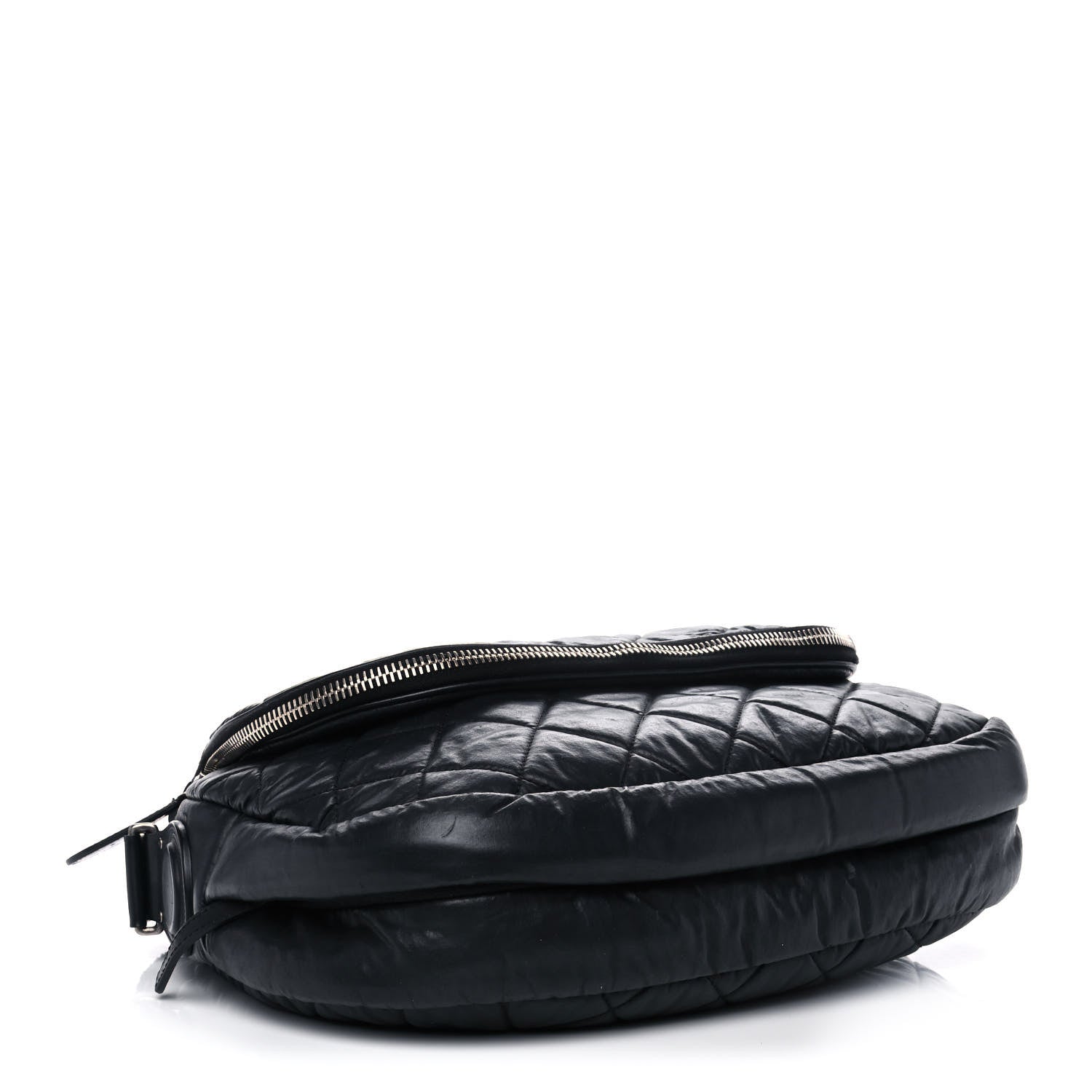 Chanel Nylon Quilted Coco Cocoon Messenger Black 4 of 14