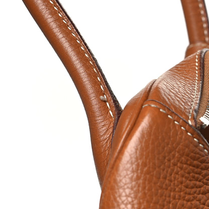 Hermes Taurillon Clemence Lindy 34 Gold 12 of 13
