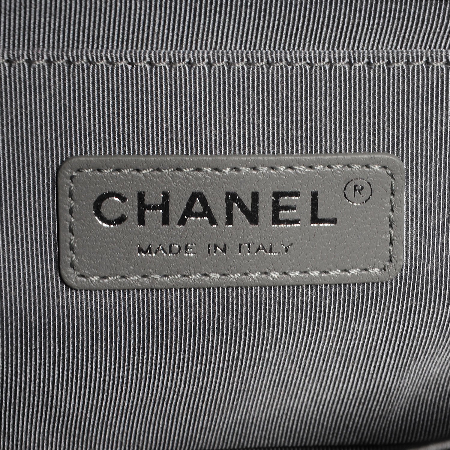 Chanel Metallic Calfskin Quilted Medium Boy Flap Black 8 of 9