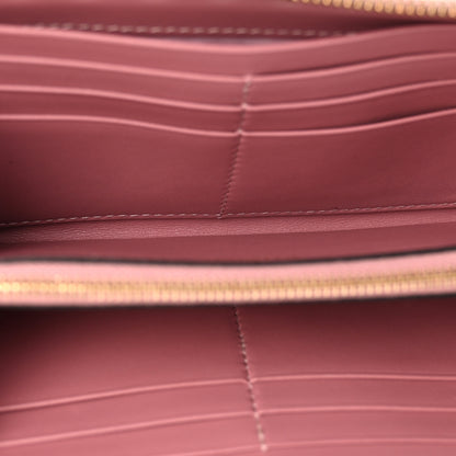 Valentino Garavani Calfskin Rockstud Zip Around Wallet Lipstick 5 of 12