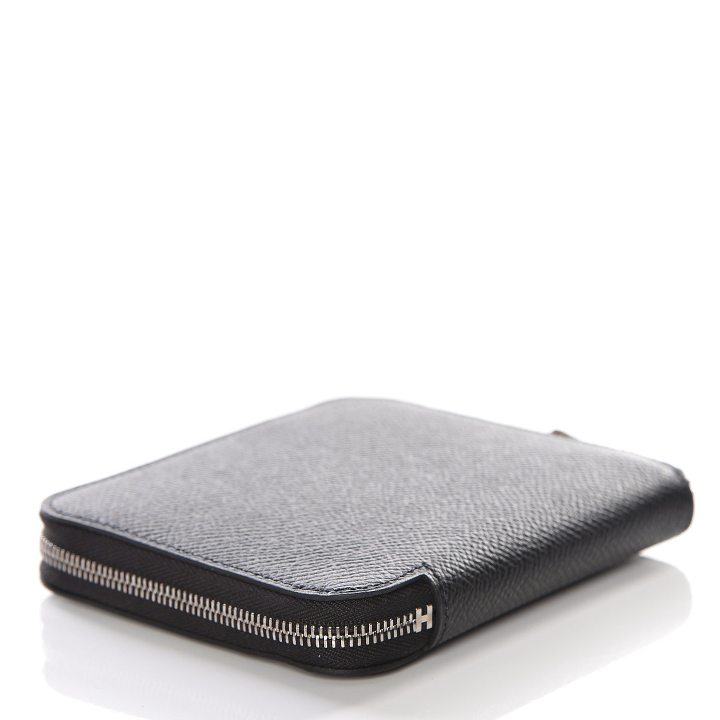Epsom Silk'in Compact Wallet Black