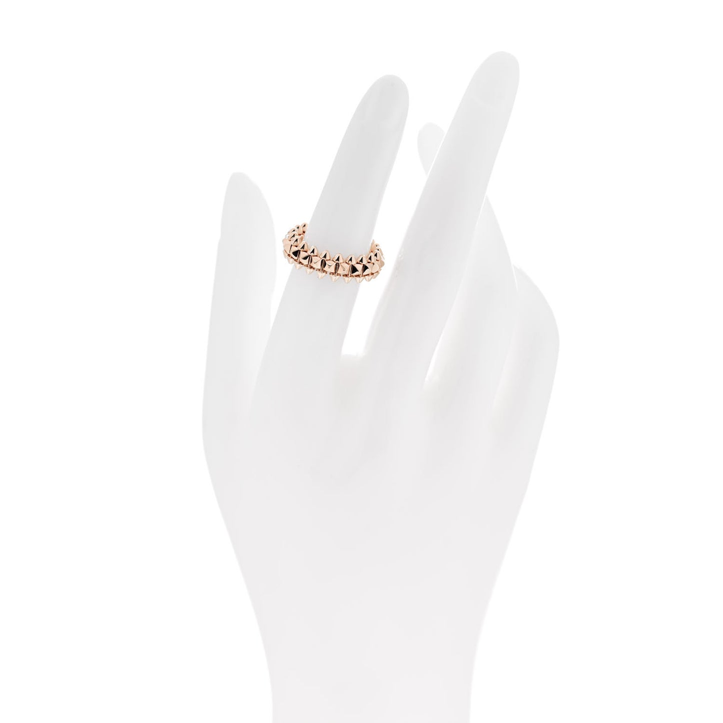18K Pink Gold SM Clash De Cartier Ring 50 5.25