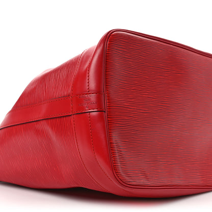 Louis Vuitton Epi Noe Castillan Red 7 of 9