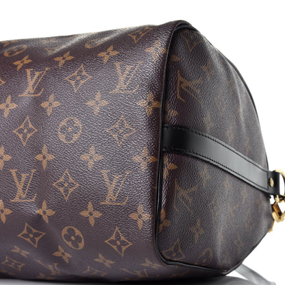 Louis Vuitton Monogram My World Tour Speedy Bandouliere 30 Black 10 of 11