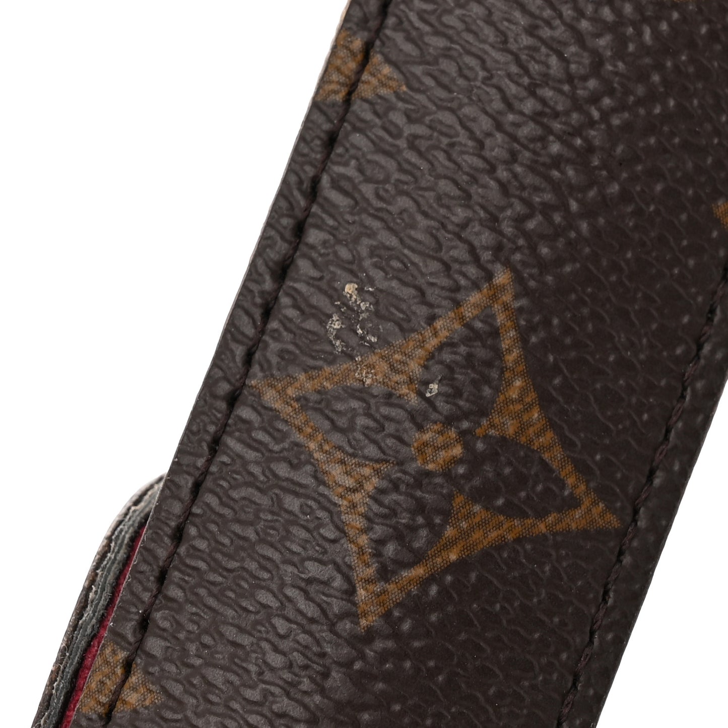 Monogram Pochette Felicie Chain Wallet Fuchsia