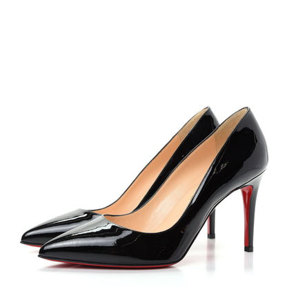 Christian Louboutin Patent Pigalle 85 Pumps 40 Black 3 of 10