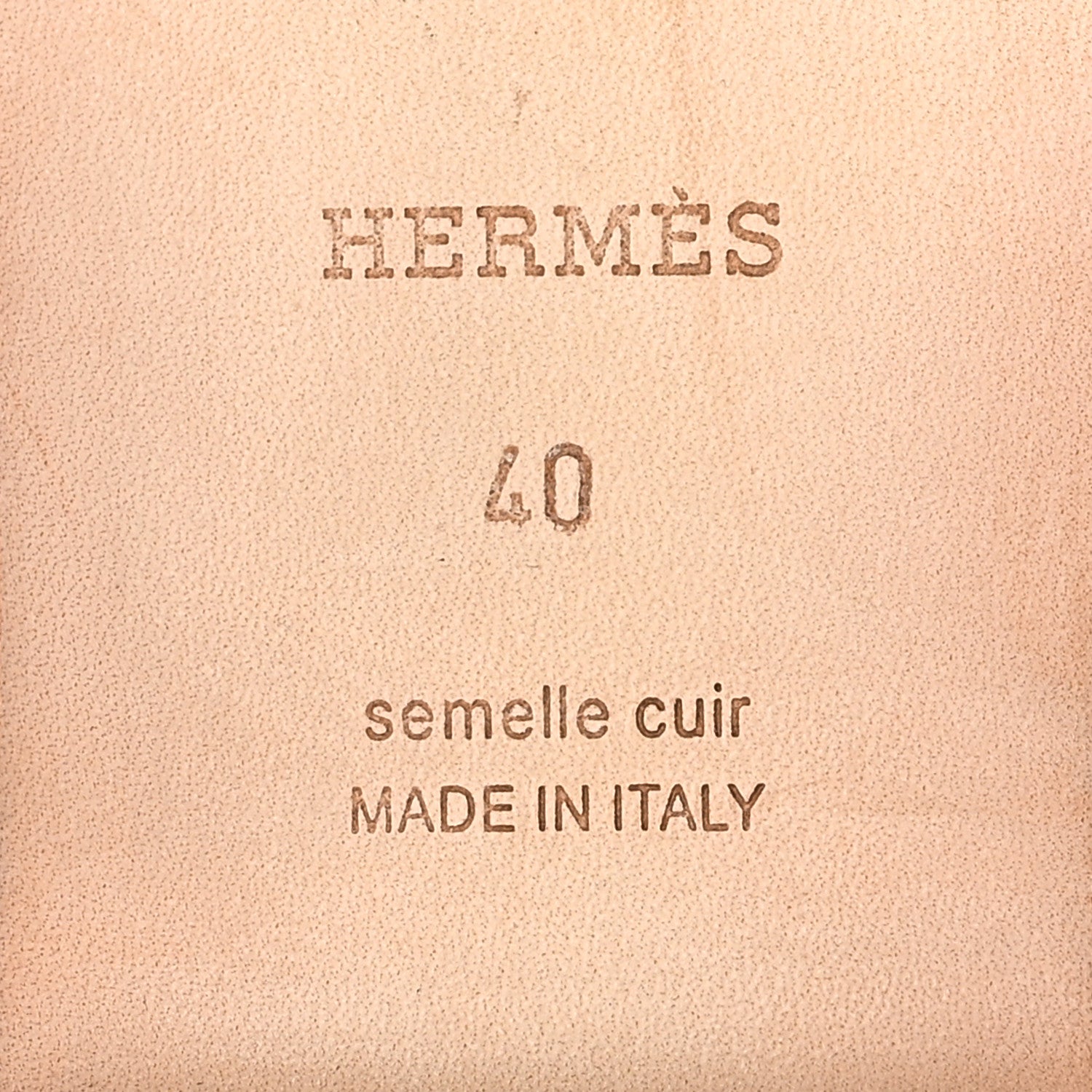 Hermes Denim Canvas Oran Sandals 40 Bleu Clair 8 of 10