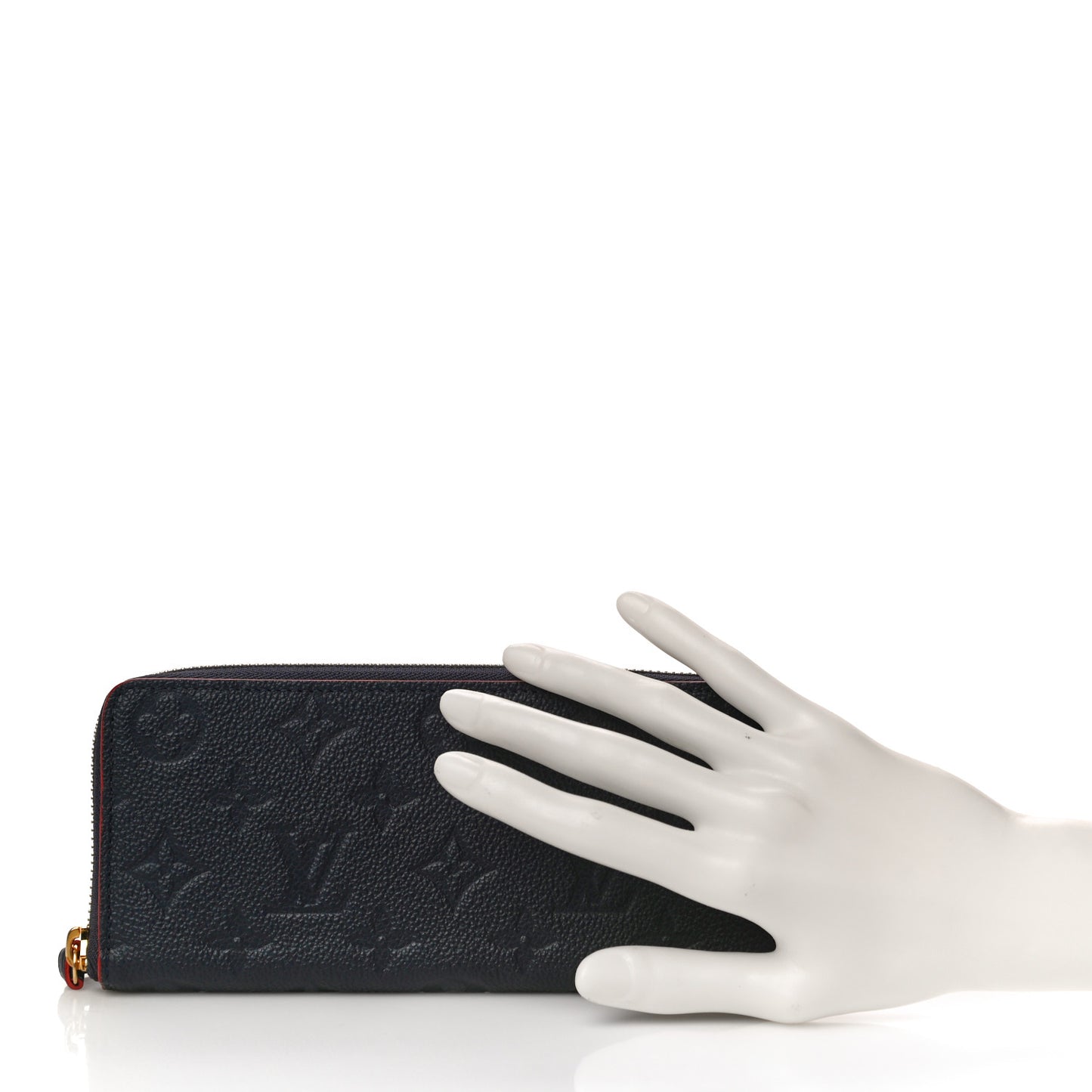 Empreinte Blooming Flowers Clemence Wallet Marine Rouge