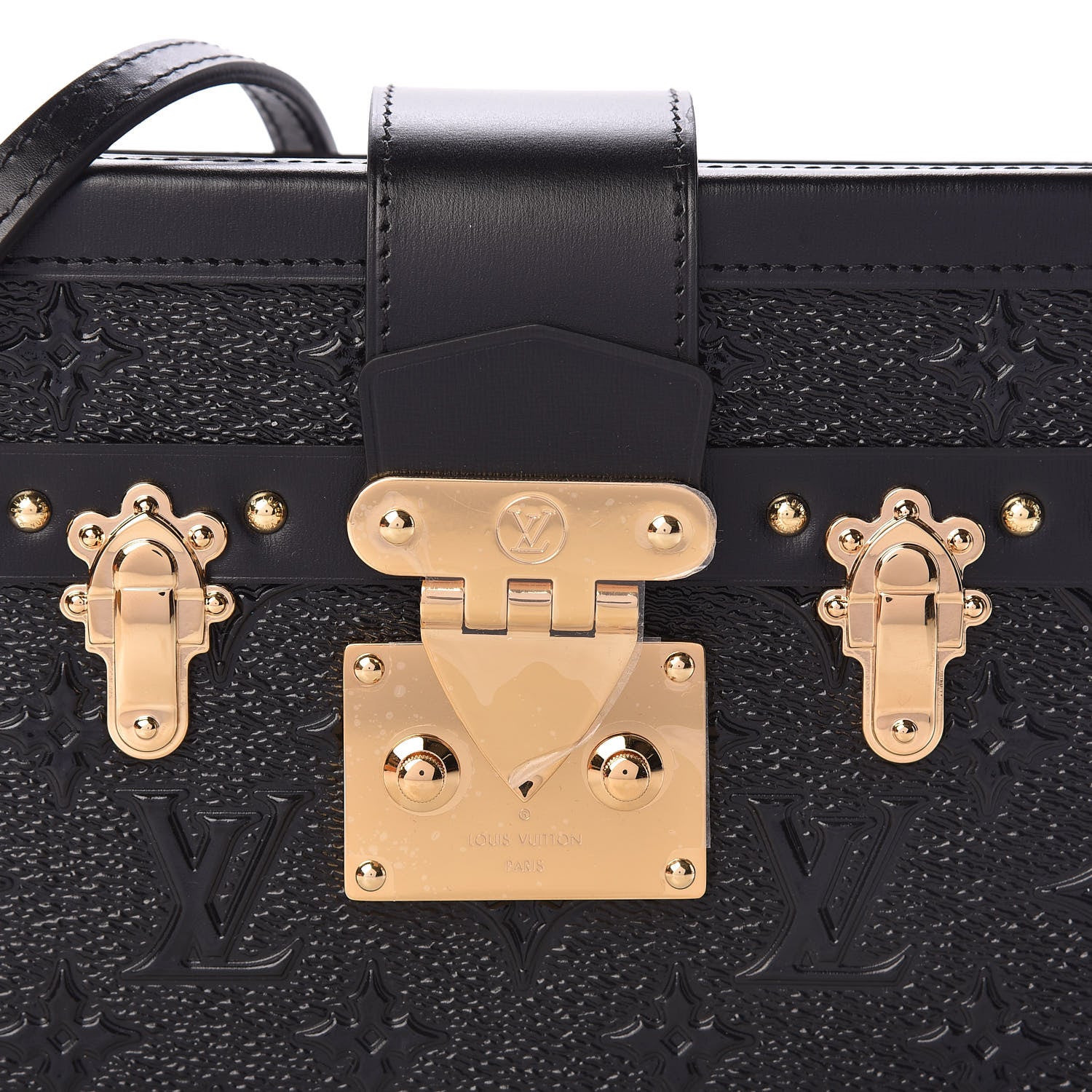 Louis Vuitton Midnight Canvas Petite Malle Black 8 of 11