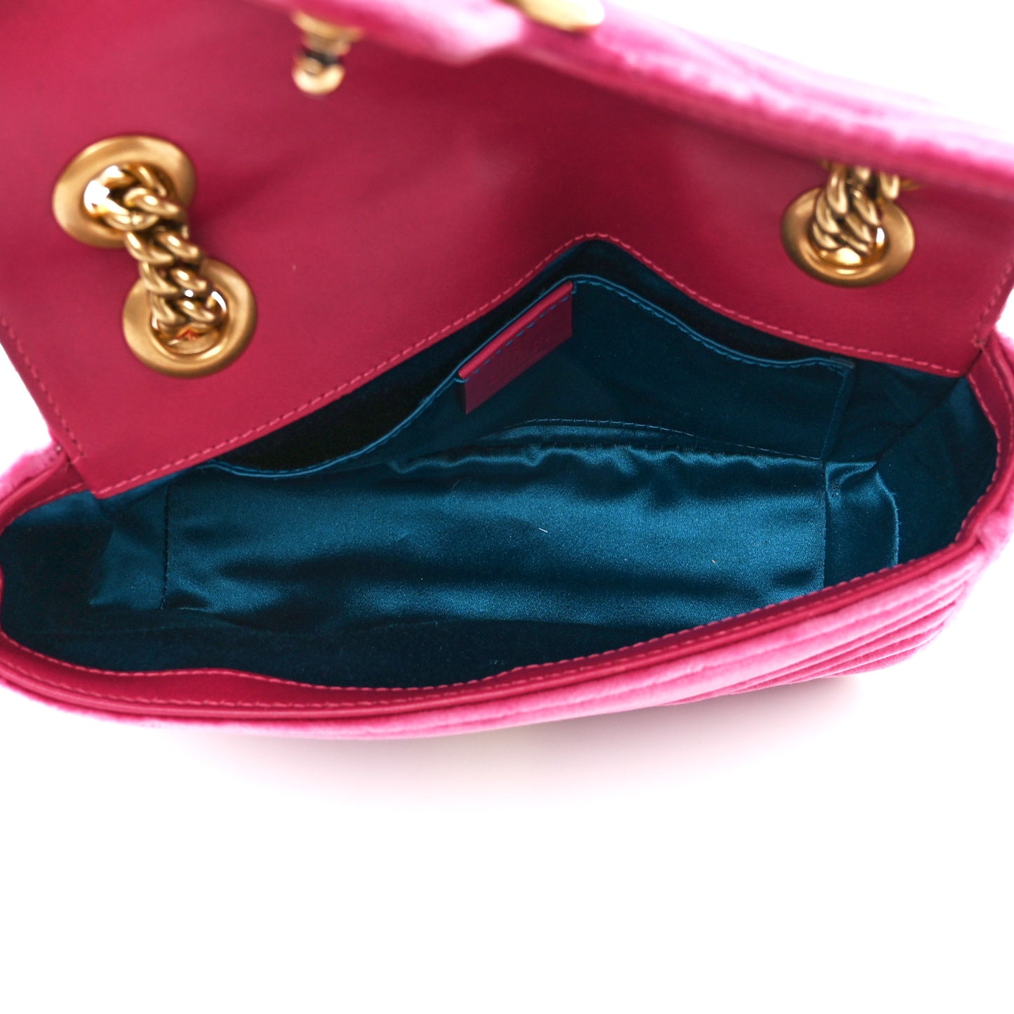 Velvet Matelasse Mini GG Marmont Shoulder Bag Light Raspberry Rose