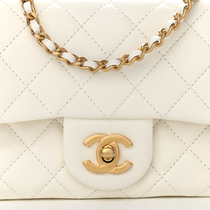 Chanel Lambskin Quilted Mini Pearl Crush Flap White 8 of 10