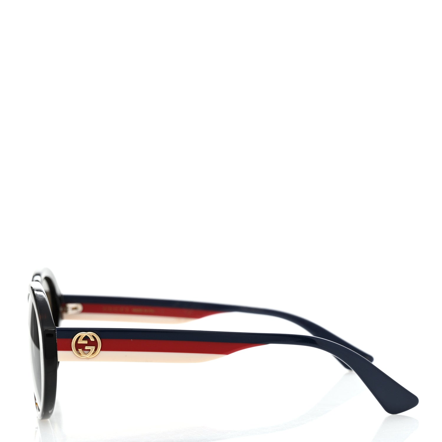 Gucci Round Web Sunglasses GG0279SA Havana 3 of 7