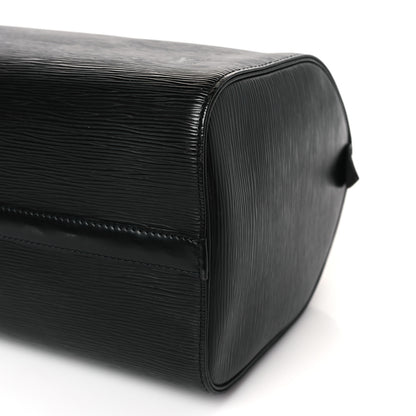 Louis Vuitton Epi Speedy 30 Black 8 of 9