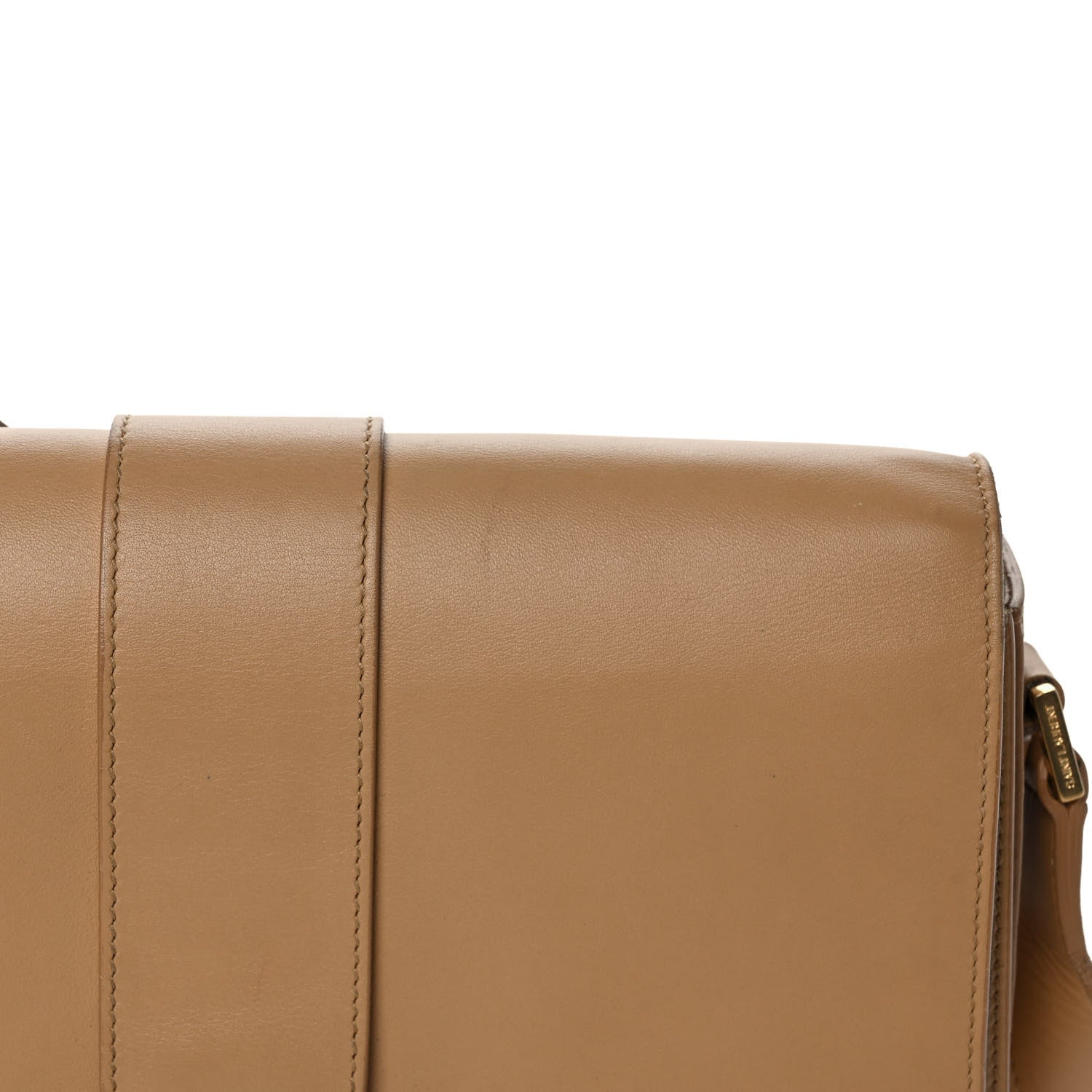Saint Laurent Calfskin Classic Y Satchel Beige 12 of 17