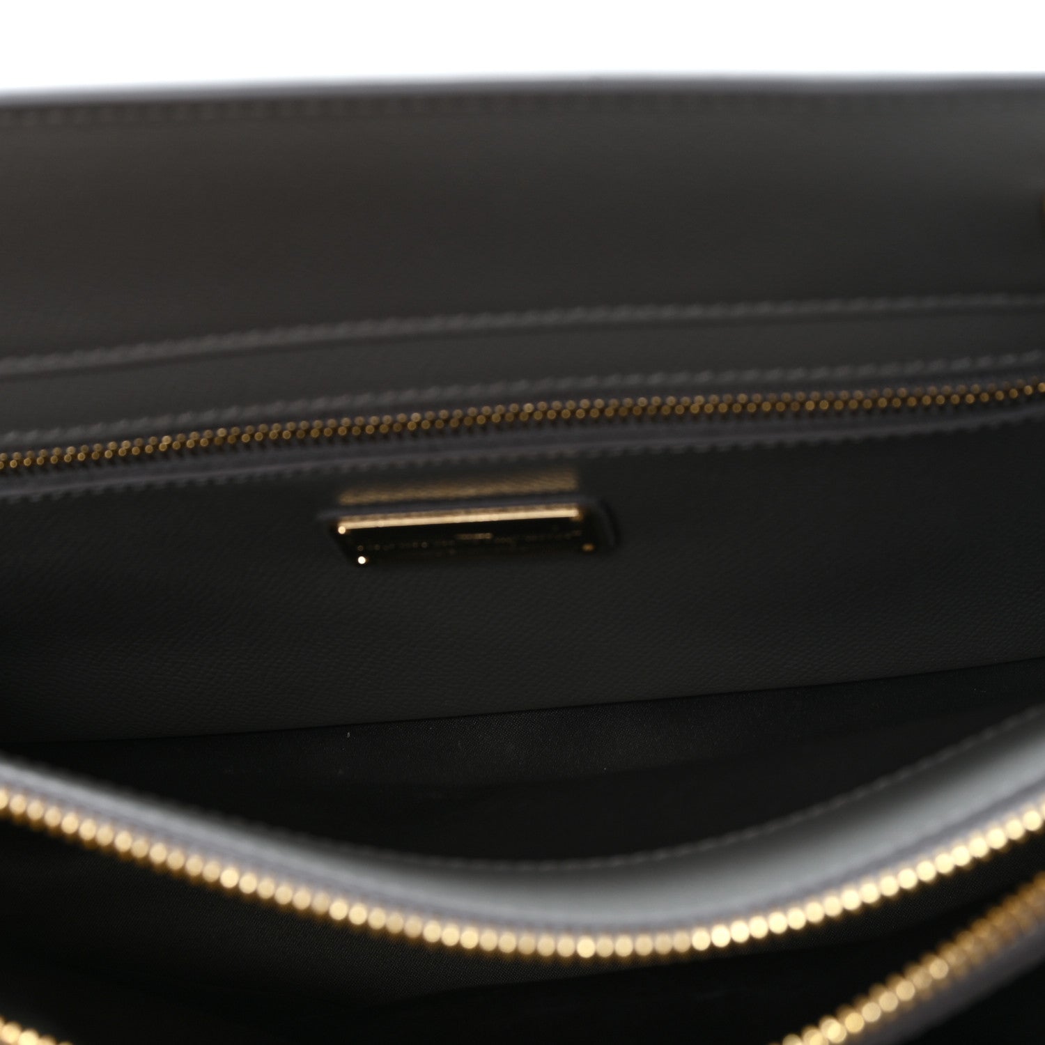Salvatore Ferragamo Hammered Calfskin Today Satchel Grey 1893542