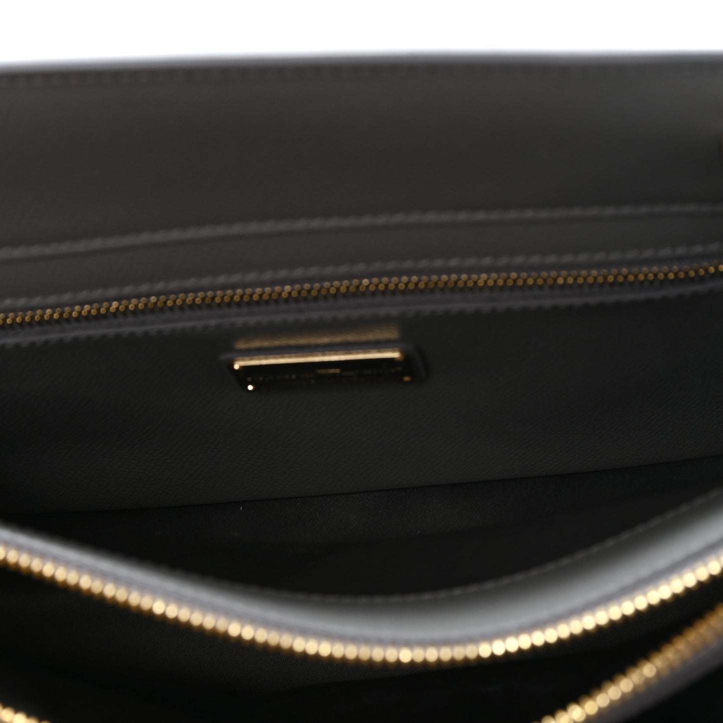 Hammered Calfskin Today Satchel Grey