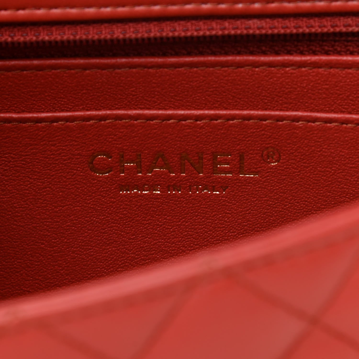 Chanel Lambskin Quilted Mini Rectangular Flap Brown 6 of 11