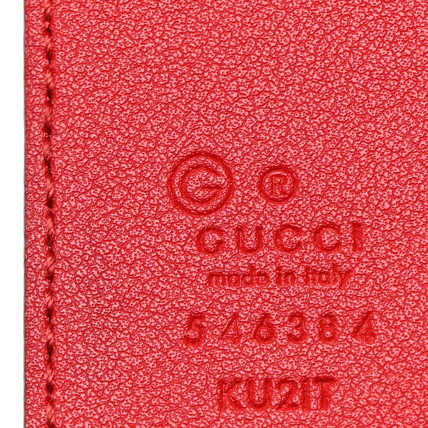 Gucci GG Plus Monogram Blooms Plaque Belt 80 32 Blue 6 of 6