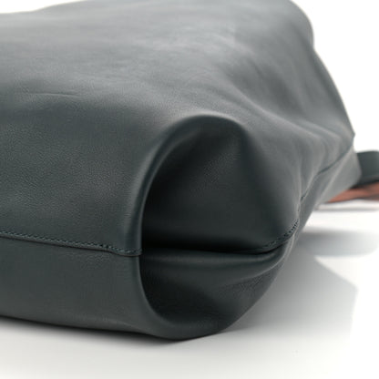 Burberry Calfskin Medium Grommet Hobo Dark Emerald 10 of 10