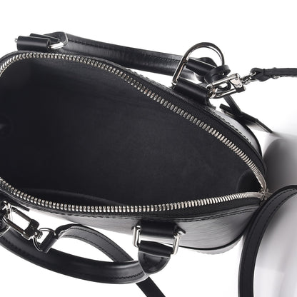 Louis Vuitton Epi Alma BB Black 6 of 9