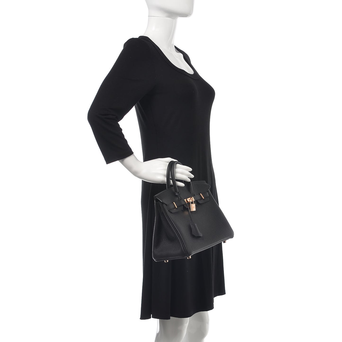 Togo Birkin 25 Black