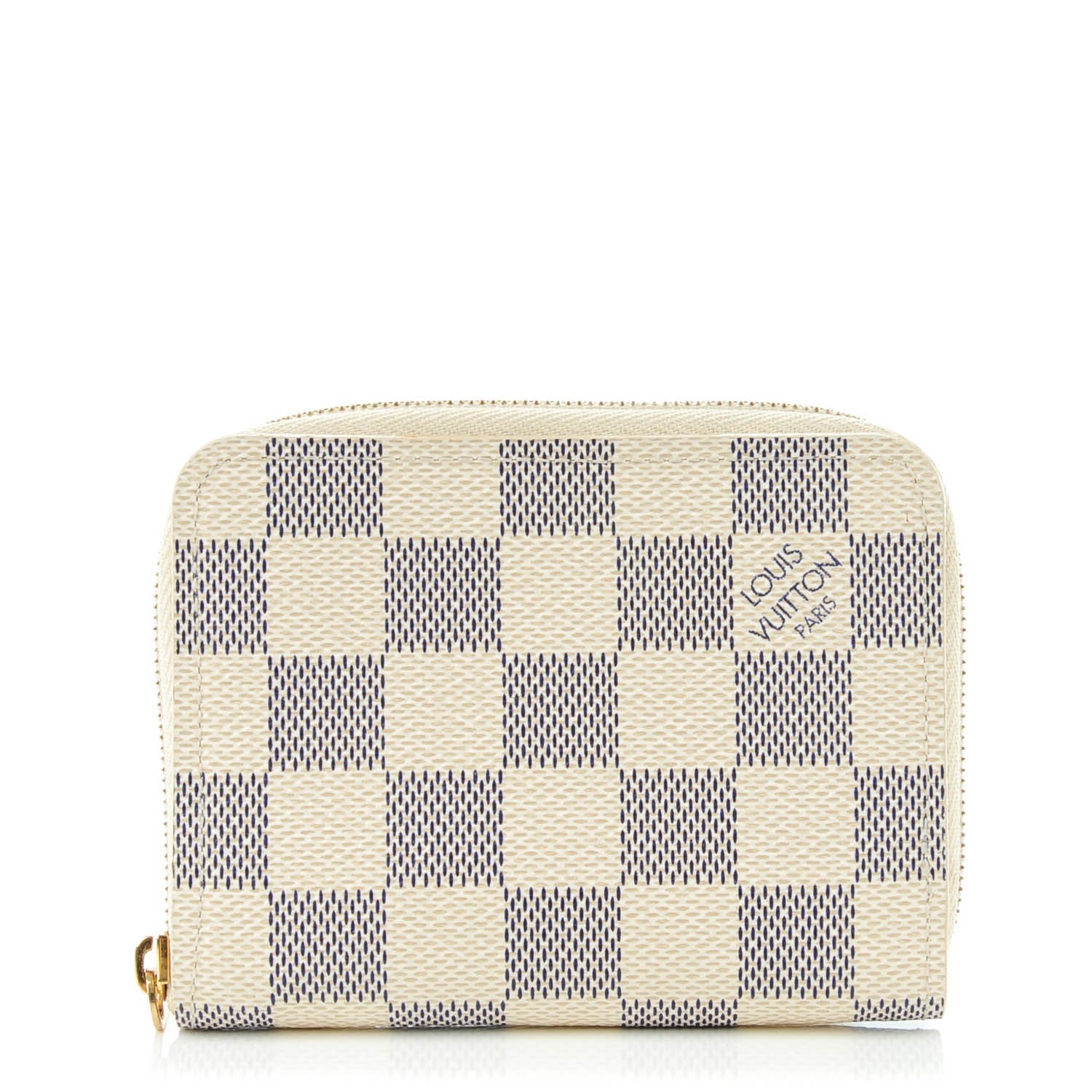 Louis Vuitton Damier Azur Zippy Coin Purse 1 of 7