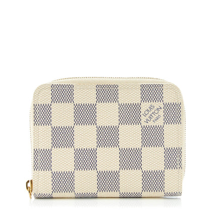 Louis Vuitton Damier Azur Zippy Coin Purse 1 of 7