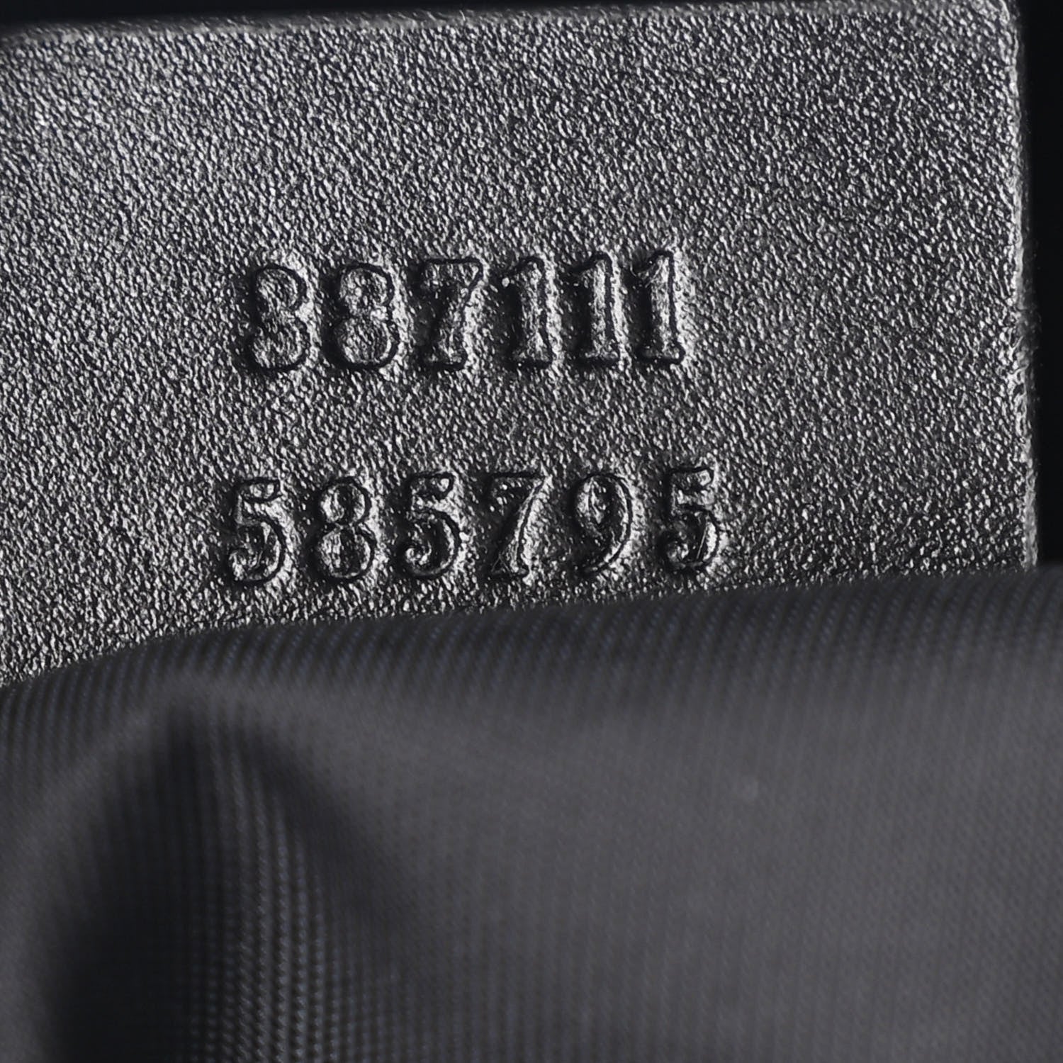 Gucci GG Supreme Monogram Web Messenger Bag Black 7 of 10