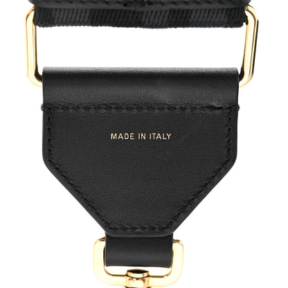 Fendi Ribbon Vitello Seta FF 1974 Adjustable Strap You Black 4 of 4