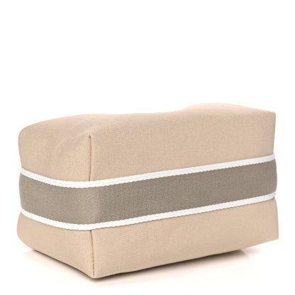 Hermes Canvas Small Bride-A-Brac Pouch Natural 4 of 10