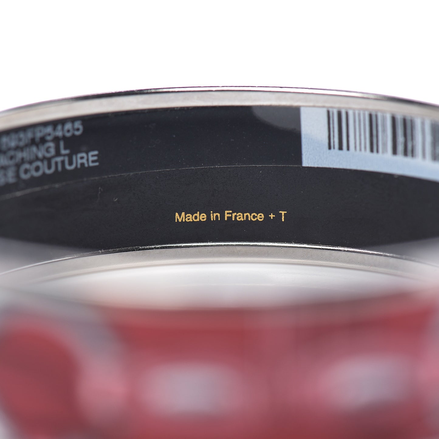 Enamel Printed Wide Coaching Bracelet 70 Rose Couture