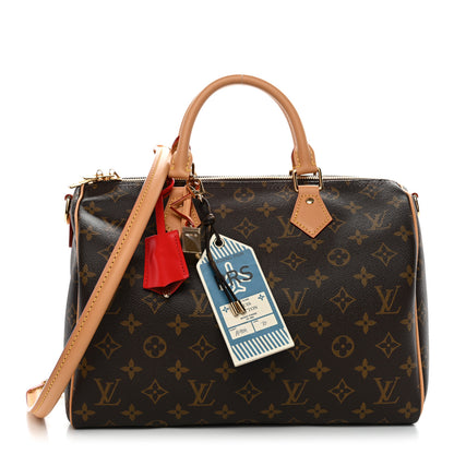 Louis Vuitton Monogram Speedy Soft 30 Crafty Red 1 of 10