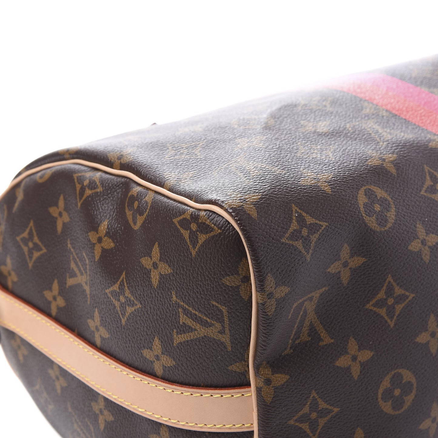 Monogram My LV Heritage Speedy Bandouliere 30 Fuchsia Rouge